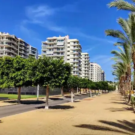 Oasis Cala Alta New 120qm Free Parking, Pool, 2 Bath, 3bdr, Wi-fi, Air-condit *