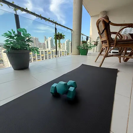 Oasis Cala Alta New 120qm Free Parking, Pool, 2 Bath, 3bdr, Wi-fi, Air-condit * Бенидорм