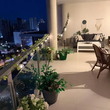 Oasis Cala Alta New 120qm Free Parking, Pool, 2 Bath, 3bdr, Wi-fi, Air-condit דירה